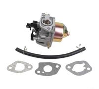 Carburateur de tondeuse à gazon avec starter automatique de 19 mm pour moteurs à arbre vertical, compatible avec modèles 1P70F, 1P70, 1P75F, 1P75, 196CC, construction métallique pour