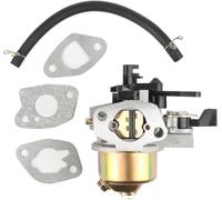 Carburateur de tondeuse à gazon Carburateur Filtre à air Carburant Carburateur portable Kit carburateur avec 3 joints et ligne pour moteur Trou de montage en métal pour Gx160 Gx200 5.5 6.5HP 168F
