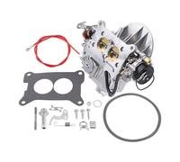 Carburateur de voiture à 2 barils for spécification 2300, ensemble d'alimentation en carburant avec starter électrique 350 CFM