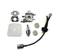 Carburateur débroussailleuse Carburateur Mantis 7222 7234 7240 7920 à 2 Temps pour Zama C1U-K54A avec kit de Filtre air carburateur cultivateur