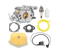 Carburateur débroussailleuse Kit de carburateur tronçonneuse pour Walbro WT-170 pour étincelle pour Prise Filtre à Carburant pour Husqvana 50 51 55 61 257 261 262
