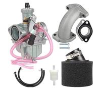 Carburateur débroussailleuse pour 125 140 150 160cc Dirt pour Pit Bike Mikuni VM22 carburateur Argent PZ26 26mm Carb(Set 1)