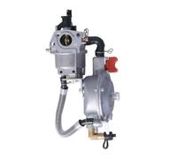 Carburateur débroussailleuse pour Tonco GX200 170F 170G-GX200 Moteur pour Kit de carburateur Carburateur Double Carburant GPL NG Générateur Carb Assembly