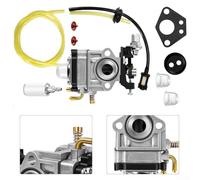 Carburateur en aluminium pour taille-haie compatible avec les moteurs 22 cc, 26 cc, 33 cc, 34 cc, 36 cc