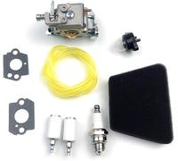 Carburateur Filtre à air de carburateur pour tronçonneuse pour Partner 351 352 370 371 390 391 401 420 422 5300718-21 pour ensemble de filtres à air de carburateur pour Walbro 33-29