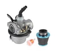 Carburateur Filtre À Carburant Universel Avec Durite Et Joint Carburateur PZ19 19mm Pour 50-125CC Avec Filtre À Air 35mm Quad Moto Tout-terrain Et Pit Bike(PZ19 Set)