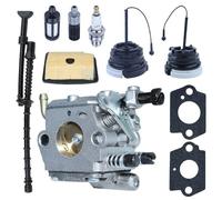 Carburateur for tronçonneuse MS200 MS200T 020T 020 avec Filtre à air et Tuyau de Carburant