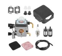 Carburateur FS85 + Couvercle de Filtre à air for débroussailleuses FS75 FS80 FS 85 KM80 KM85 FC75
