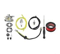 Carburateur Haut Débit Scie Echo CS-370 CS-400F | Ajustement direct pour CS-370, CS-400, remplace A021001920, construction en alliage, comprend un kit de joint