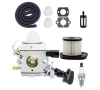 Carburateur haute performance compatible avec S-tihl Bg86 Sh86 Sh86c Bg86c Bg86c Souffleur de feuilles remplace 4241-120-0623 4241-120-0616 Pièce de système de carburant pour outils d'entretien de