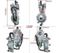 carburateur Kit de Conversion générateurs 4,5 kw à 10kw, carburateur double carburant gpl NG pour All Power America APG3009, générateur pour gaz 6000 watts