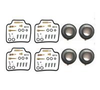 Carburateur Kit De Réparation De Carburateur Pièces De Flotteur De Carb Tasse D'huile Valve À Aiguille pour CB750 Nighthawk 1991-2003(B)