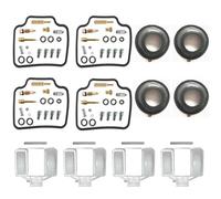 Carburateur Kit De Réparation De Carburateur Pièces De Flotteur De Carb Tasse D'huile Valve À Aiguille pour CB750 Nighthawk 1991-2003(D)