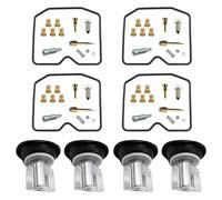 Carburateur Kit De Réparation De Carburateur Pour Moto Pour ZEPHYR 1100 ZR1100 1992 1993 1994 1995 1996 Avec Piston Membrane Et Flotteur. Filtre à Air(F)