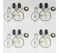 Carburateur Kit de réparation et de Reconstruction de carburateur pour XR600R 1988-2000 avec Ensemble de vannes de Coupure d'air Flottant(B)