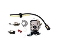 Carburateur Kit Pour Débroussailleuse 43cc 49cc 52cc Joint De Tuyau Bouchon De Filtre À Essence Pièces Kit Carburateur 40-5 15 Mm(Jaune)