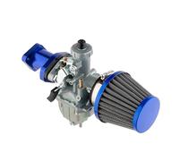 Carburateur Kit Pour Predator 212cc 196cc Coleman CT200U BT200X Pour Mini Bike KT196 Go Kart GX160 GX200 6.5hp Pour Clone Engine Filtre À Air Carburateur(Bleu)