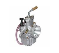 P2R Carburateur PWK 24mm Keihin – Boisseau plat, entrée air poli avec coude – Moto/Scooter