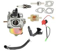 Carburateur moteur adapté for Ruixing 127 joints générateur Kit de Service de tondeuse à gazon remplacement de pièces