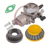 Carburateur Moteur Carb Pour 43cc 47cc 49cc Refroidi Par Air Pour Mini ATV Quad Dirt Pocket Bike 2 Temps Carburateur Avec Filtre À Air Pod Collecteur Tuyau D'admission(Or)