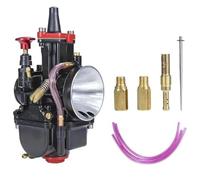 Carburateur Moteur Pour Mikuni PWK 21 24 26 28 30 32 34 Mm Moto Couverture Plate Cyclomoteur Pilote Tout-terrain Motocross Modifié Pièces Carburateur(30mm)