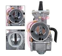 Carburateur Moto 24mm pour 90 cc 100 cc 110 cc 125 cc Pit Dirt Bike Motocross Enduro On/Off Road ATV Quad Scooter