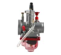 Carburateur Moto Carburateur Moto Pour PWK24 26 28 30 34 Mm, Pour Dirt Bike, Avec Power Jet, Pour Motocross, Scooter, VTT(RED-30)