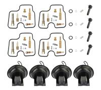 Carburateur Moto Kit De Réparation De Carburateur Pour Moto CBF600 PC38 CBF 600, Pièces De Flotteur De Carburateur Carb Carburateur(CBF600 PC38-C)