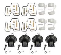 Carburateur Moto Kit De Réparation De Carburateur Pour Moto CBF600 PC38 CBF 600, Pièces De Flotteur De Carburateur Carb Carburateur(CBF600 PC38-D)