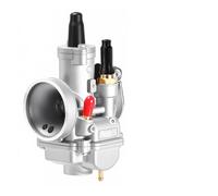 Carburateur moto Pour Carburateur CP Polini 15/17, 5/19/21/23/24mm Évolution Curseur Rond Starter Manuel Enfichable Carburateurs Carb(21mm)