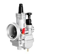 Carburateur moto Pour Carburateur CP Polini 15/17, 5/19/21/23/24mm Évolution Curseur Rond Starter Manuel Enfichable Carburateurs Carb(23mm)