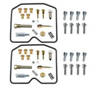 Carburateur Moto pour Moteur Kit De Réparation Cylindre Et Carburateur pour Moto pour Kawasaki GPZ EX 500 GPZ500S 87-03 GPZ500 EX500 - Pièces Rechange pour Joint Diaphragme(Style 1)
