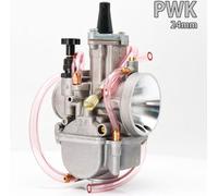 Carburateur moto PWK 21 24 26 28 30 32 34mm Carb pour ATV Scooter Dirt Pit Bike 24m m