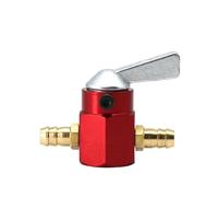 Carburateur Moto Robinet D'essence De Robinet De Carburant De Commutateur D'essence Robinet Les Réservoirs De Carburant De Moteur À Gaz De Carburateur De Moto(8mm Red)