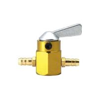 Carburateur Moto Robinet D'essence De Robinet De Carburant De Commutateur D'essence Robinet Les Réservoirs De Carburant De Moteur À Gaz De Carburateur De Moto(6mm Gold)