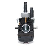 Carburateur MXT RACING 21 mm pour PHBG et Yamaha Aerox 50 | Gicleur principal M5, starter manuel, pipe d'admission 25mm, adaptateur 41mm, noir pour Peugeot Jet-Force C-Tech 50