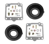 Carburateur Outil Kit De Réparation De Carburateur pour Suzuki GS-E 450 GS450EZ GS450ED 1982-1983 : Diaphragmes À Dépression Et Flotteurs Carburateur Filtre(Ensemble 4)