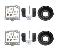 Carburateur Outil Kit De Réparation De Carburateur pour Suzuki GS-E 450 GS450EZ GS450ED 1982-1983 : Diaphragmes À Dépression Et Flotteurs Carburateur Filtre(Ensemble 3)