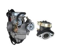 Carburateur PD24J 24mm pour 125cc 150cc 4 temps starter électrique Scooter ATV moto accessoires Carb(PD24J With interface)