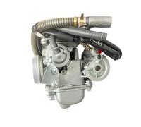 Carburateur PD26J 26 Mm Avec Starter Électrique Motos Pour GY6 125cc Et 150cc Scooters Quads Pit Bikes Et Motocross 4 Temps Accessoires Inclus Remplacement Carburateur(PD26J Oil Pipe)