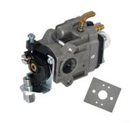 Carburateur pour débroussailleuse 52 cc, compatible avec Brast, Zipper, pour, VidaXL, Güde, Hecht, AL-KO et autres moteurs de débroussailleuse de 23 à 26 ccm