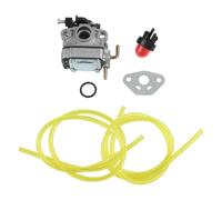 Carburateur pour débroussailleuse TB635EC, TB685EC, TB6044XP - Métal de rechange avec joint, ampoule d'amorçage et conduites de carburant