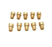 Carburateur Pour Keihin Lot De 10 Pièces Gicleur Principal M4 4 Mm Pour GY6 50cc 139QMB PZ19 Pour Keihin Pour OKO Pour KOSO PWK Pour Mikuni Motocross Carburateur(100-120 (M4))