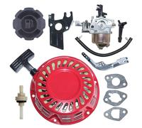 Carburateur pour Moteur Carburateur De Démarreur Rembobinage Recul Pour GX160 Pour GX200 5.5HP 6. Pour GX 160 200 Bras Régulateur Tondeuse À Gazon Tige Starter