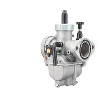 Carburateur Pour moteur GY6 ATV 50cc-350cc pour carburateur à bride NIBBI 2T 4T PE17 19 22 24 26 28 mm avec gicleurs(PE24mm Silvery)