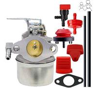 Carburateur pour moteurs Tecumseh 5HP 632107A 640084B pour souffleuse à neige Toro HS50 HSSK50 Design en acier robuste Montage facile Pièce de rechange pour jardin service d'hiver 1 jeu