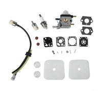 Carburateur pour motoculteur 2 temps 7222 7225 pièces de rechange pour motoculteur TC-210 TC-210i avec tuyau de carburant, filtre à air, joint d'étanchéité