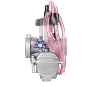 Carburateur pour PWK 21 24 26 28 30 32 34 avec Carburateur De Moto Course Power Jet Carb pour Accessoires Motocross Keihin Maikuni Universels Kit Carburateur(K PWK30)