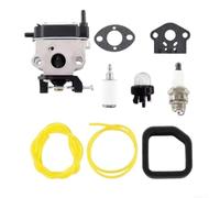 Carburateur pour Souffleurs Tanaka RB24EA RB24EAP RB24EAS TRB24EAP 23,9 cc avec réglage complet, joints filtrants, conduites de carburant