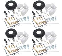 Carburateur Pour Suzuki Gsf400 Bandit Gk75a 91-97 Gsf 400,Kit De Réparation,Vis Pilote,Aiguille À Jet,Joint De Valve À Flotteur,Diaphragme Sous Vide - Type 4 Repair Kit